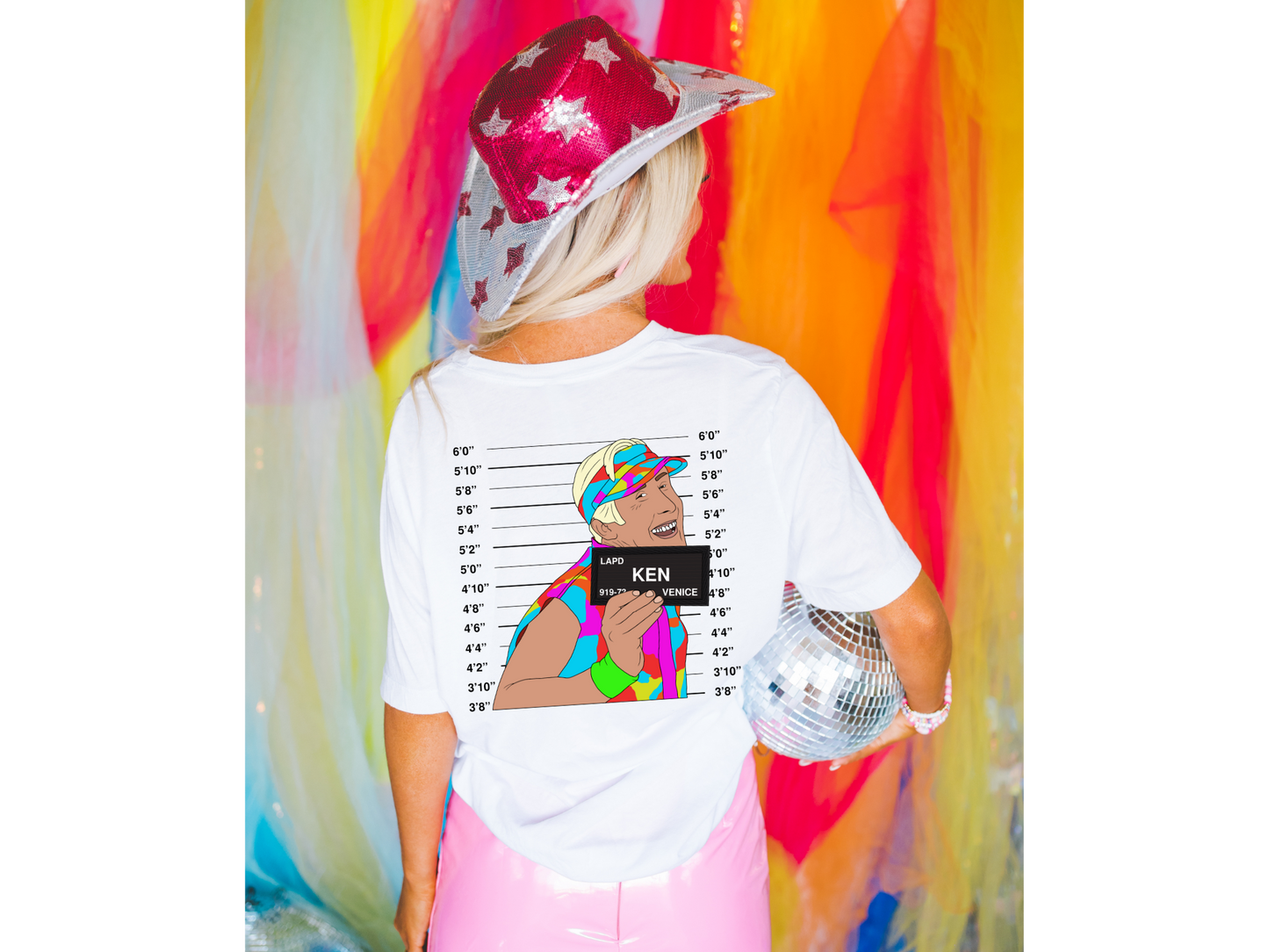 Ken's Mugshot short sleeve t-shirt tee