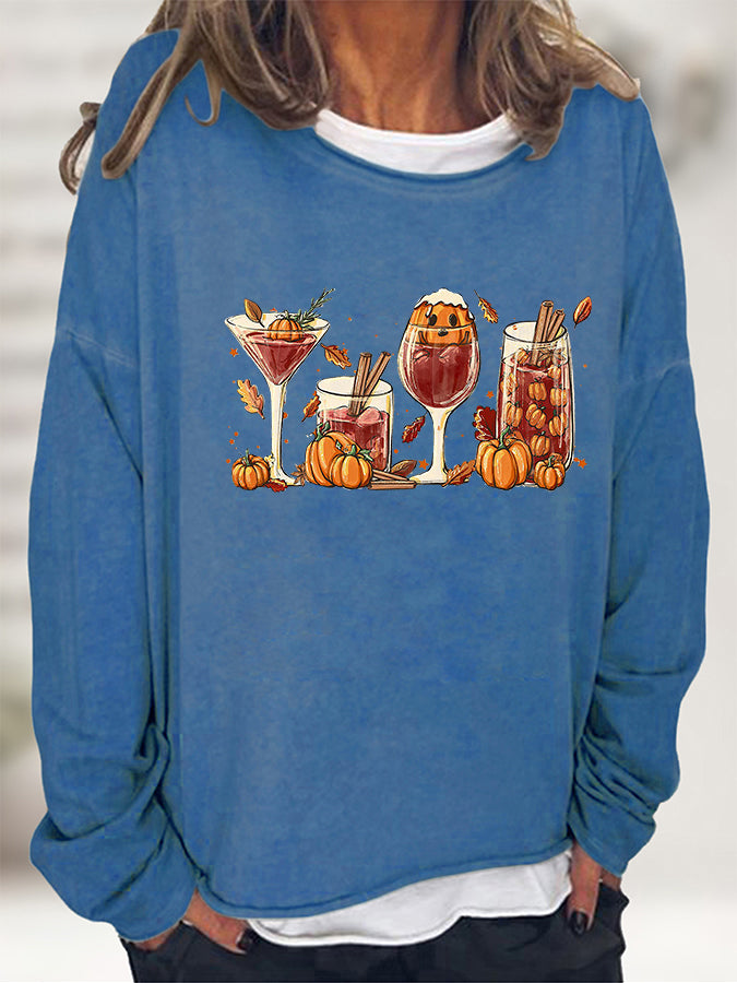 Pumpkin Wine Sweatshirt
