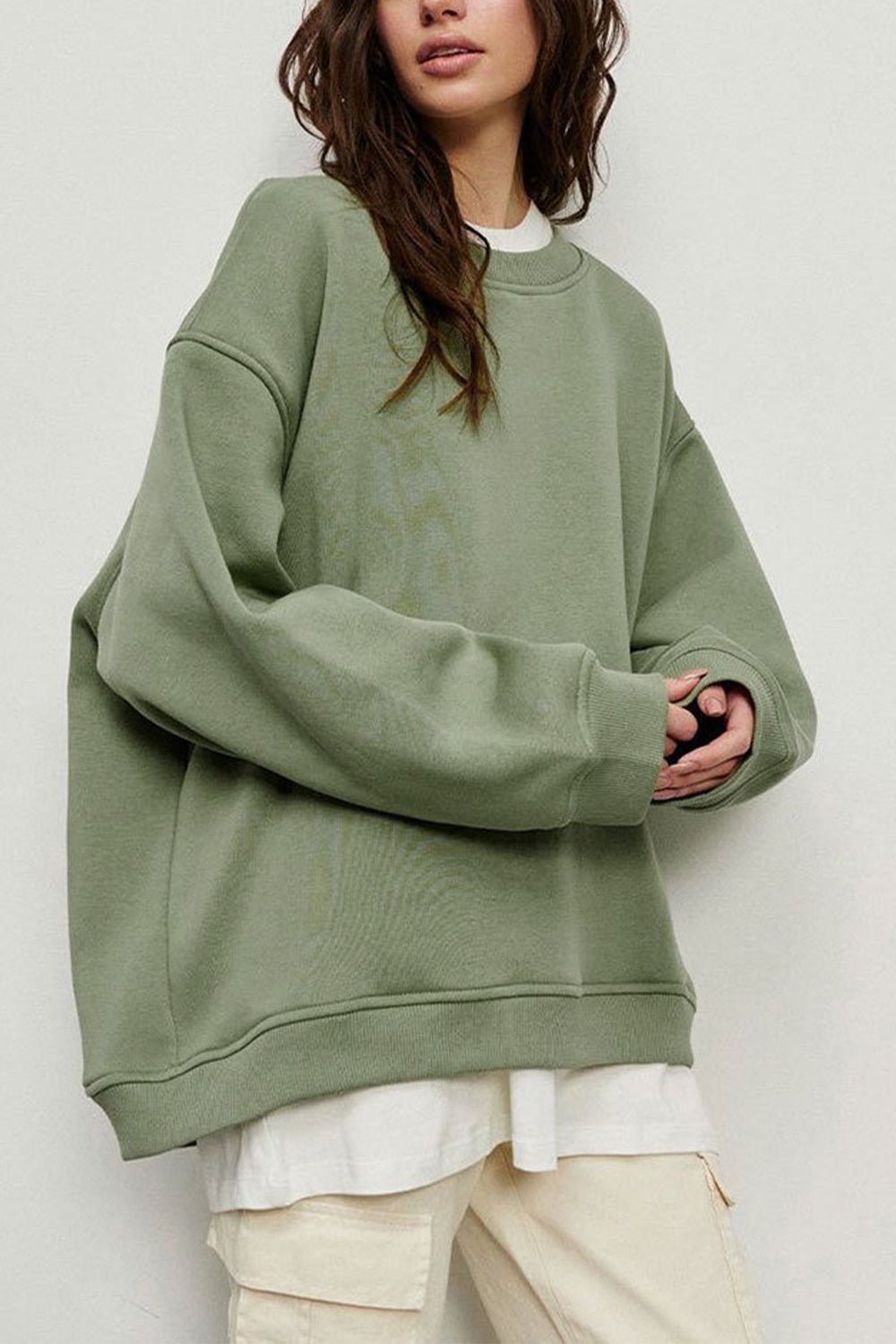 Coastal Days Drop Shoulder Sweatshirt