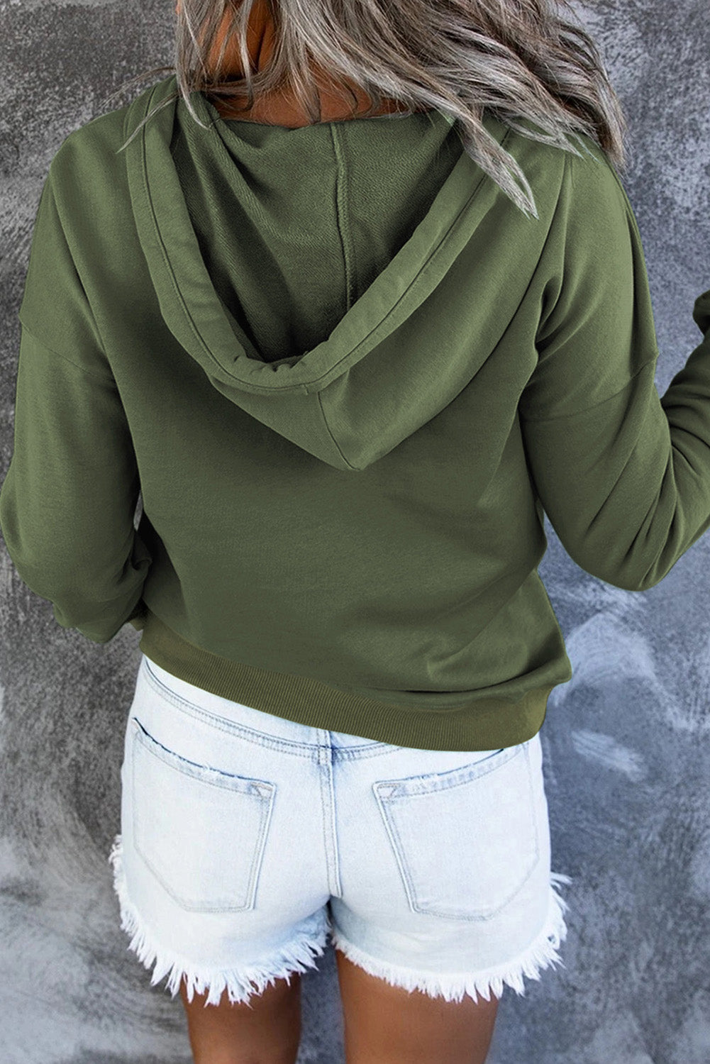 Keep It Casual Dropped Shoulder Hoodie