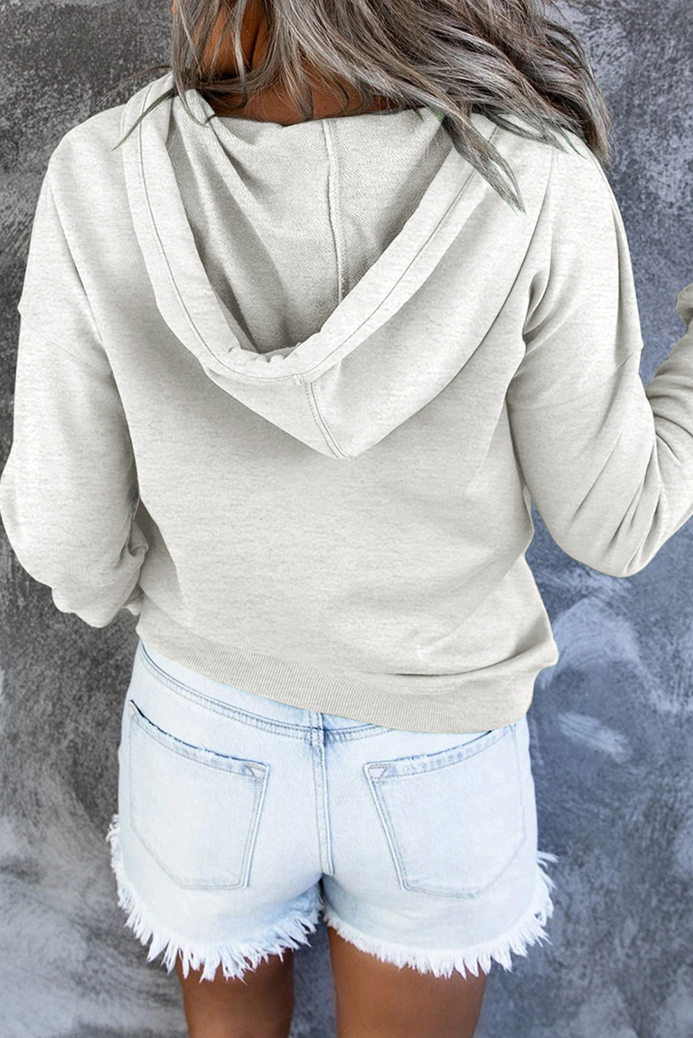 Keep It Casual Dropped Shoulder Hoodie