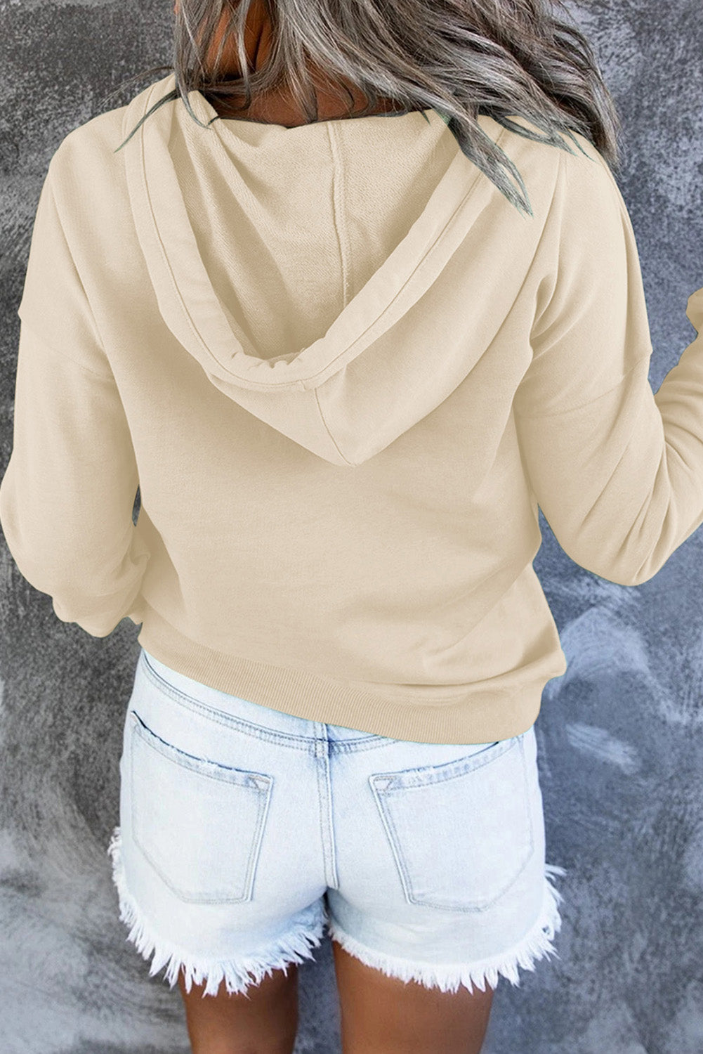 Keep It Casual Dropped Shoulder Hoodie