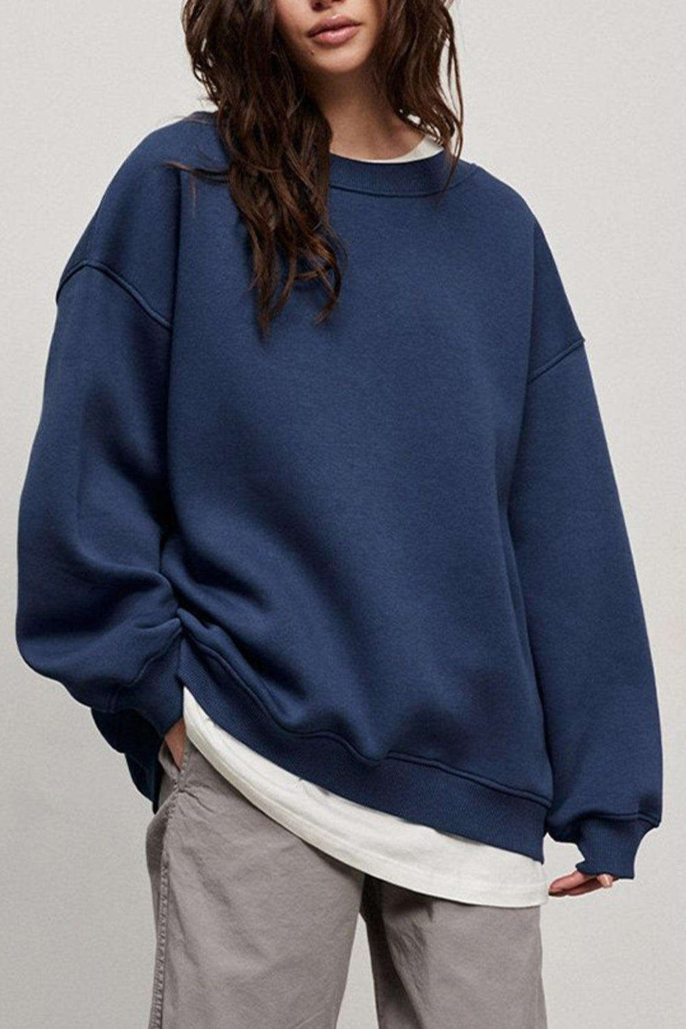 Coastal Days Drop Shoulder Sweatshirt