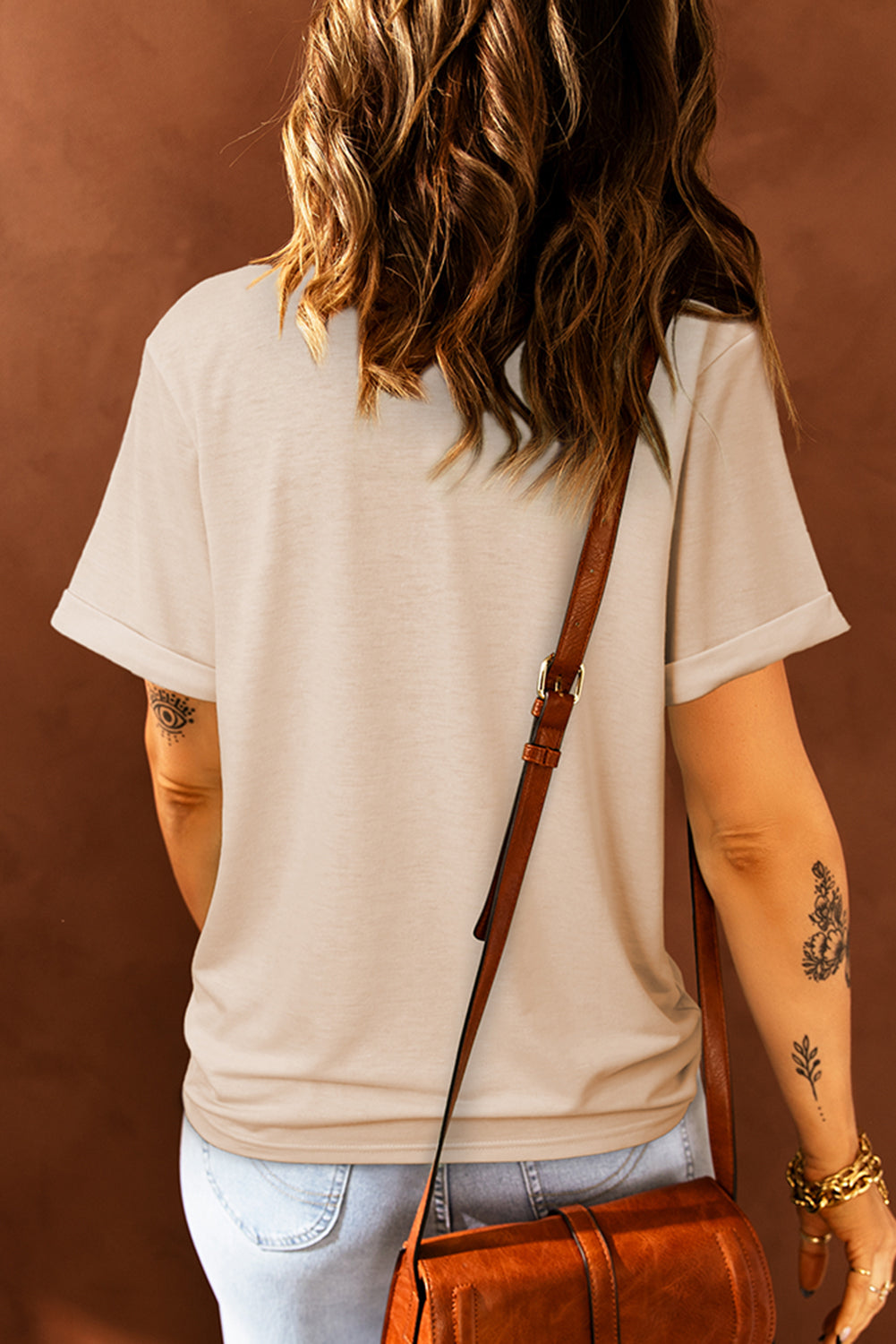 Nashville Music City Graphic Round Neck T-Shirt
