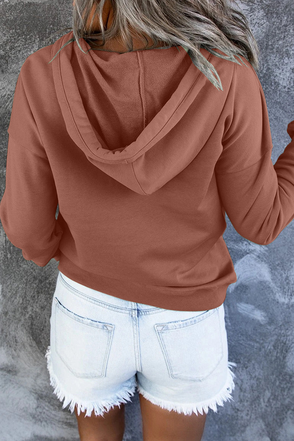 Keep It Casual Dropped Shoulder Hoodie