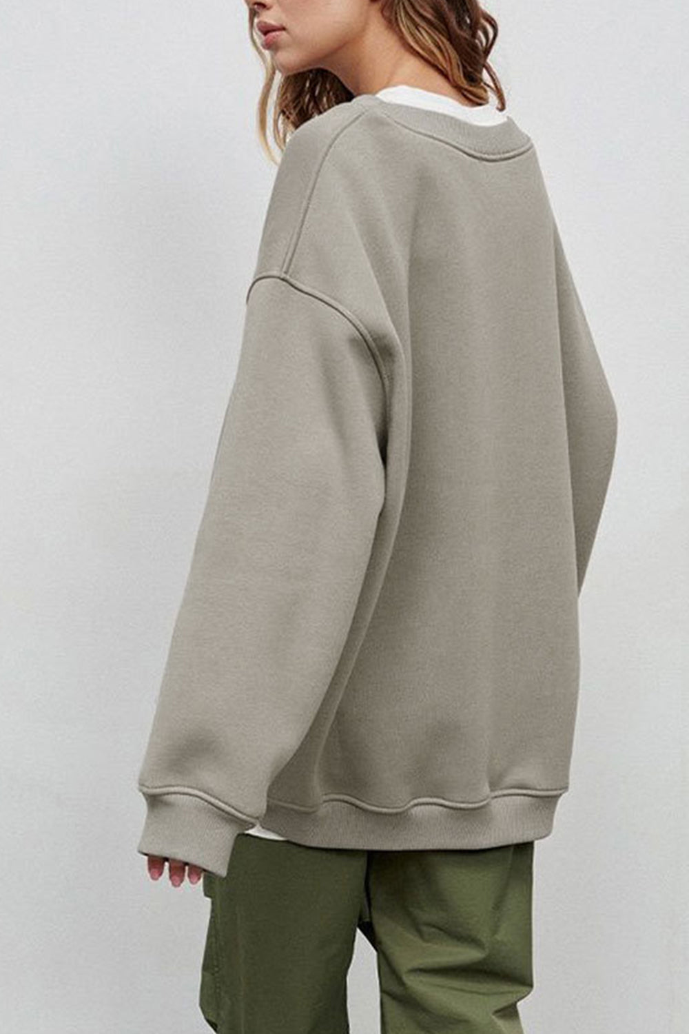 Coastal Days Drop Shoulder Sweatshirt