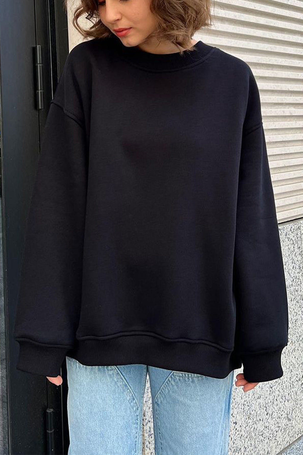 Coastal Days Drop Shoulder Sweatshirt