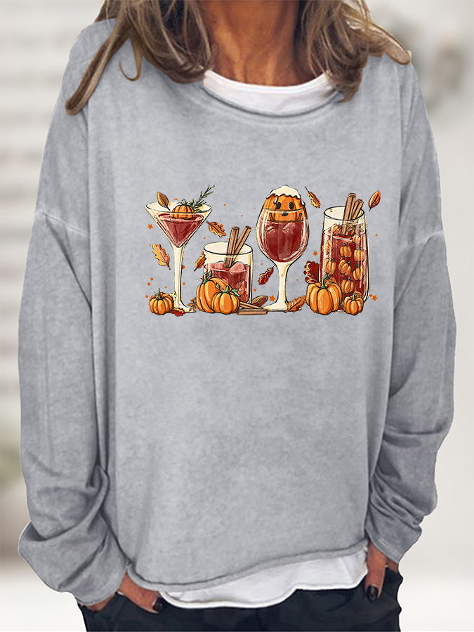 Pumpkin Wine Sweatshirt