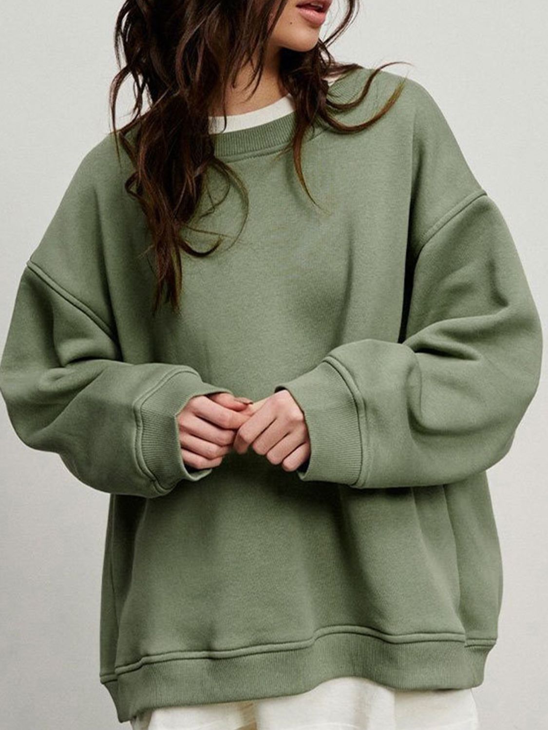 Coastal Days Drop Shoulder Sweatshirt