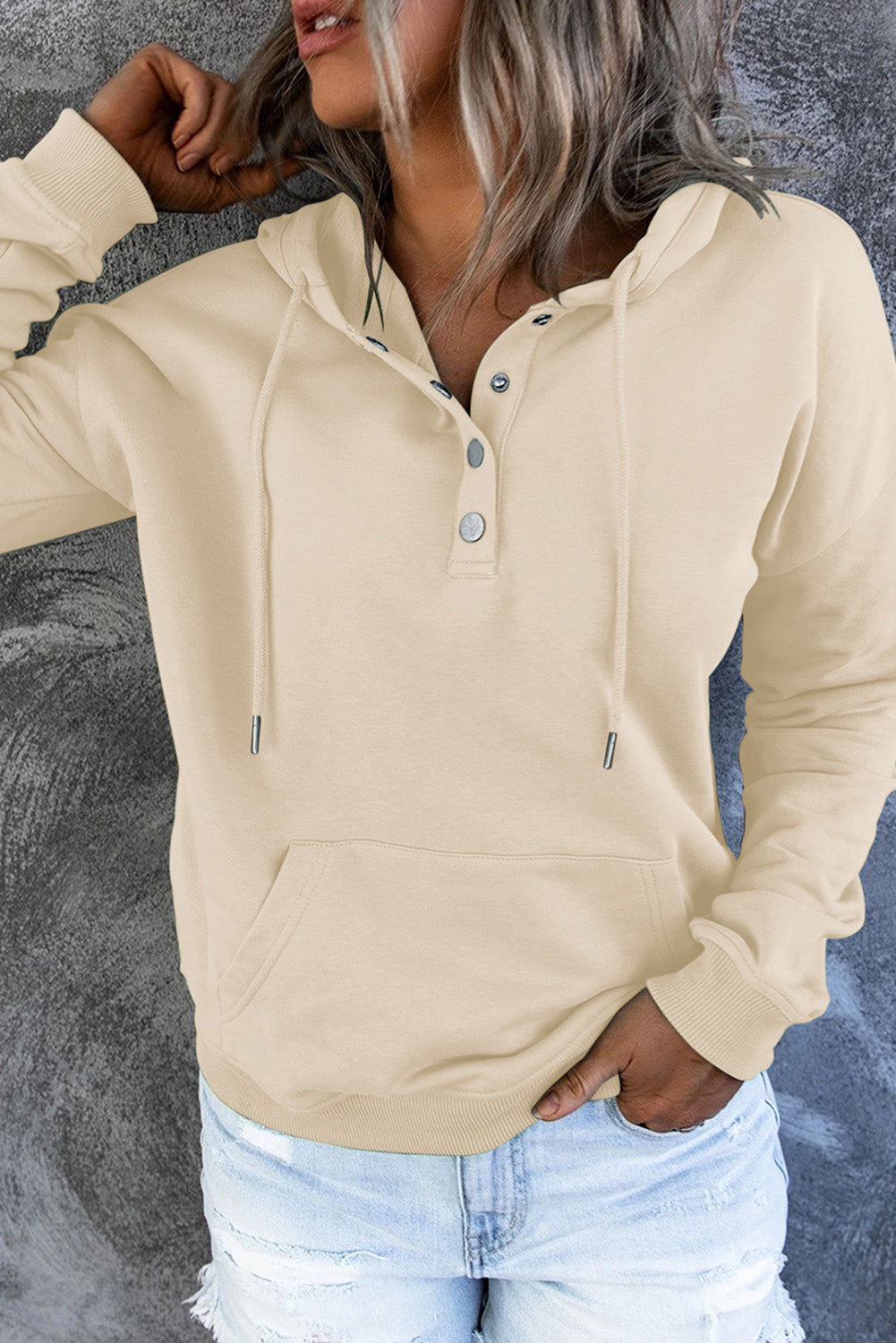 Keep It Casual Dropped Shoulder Hoodie