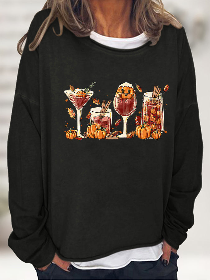 Pumpkin Wine Sweatshirt