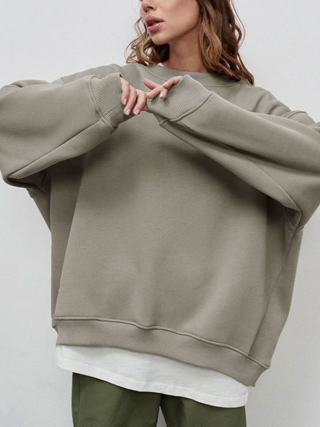 Coastal Days Drop Shoulder Sweatshirt