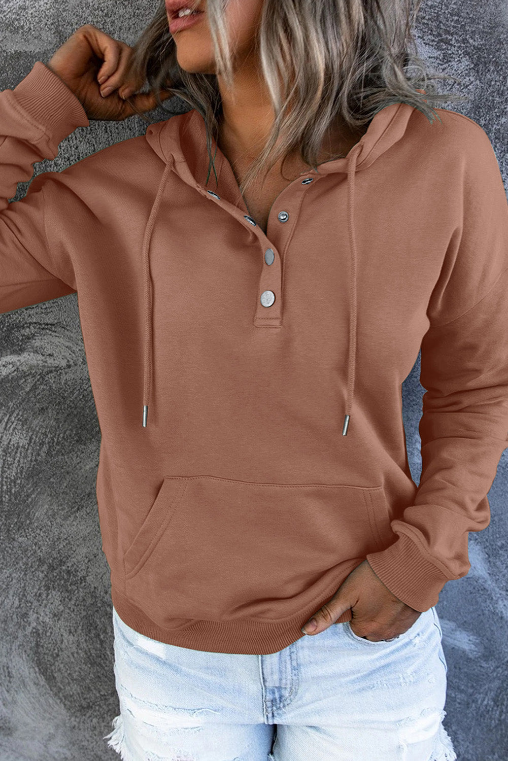 Keep It Casual Dropped Shoulder Hoodie