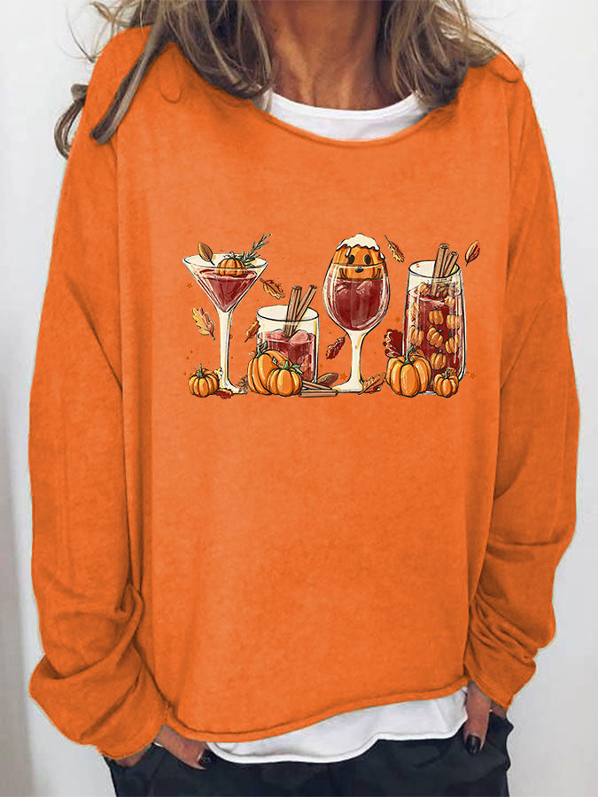 Pumpkin Wine Sweatshirt