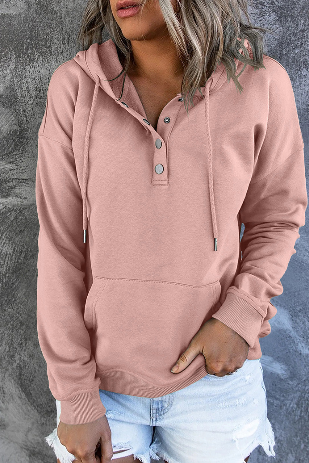 Keep It Casual Dropped Shoulder Hoodie