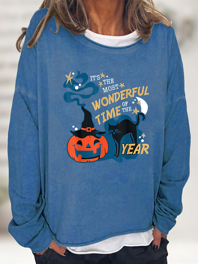 Wonderful Time Halloween Sweatshirt