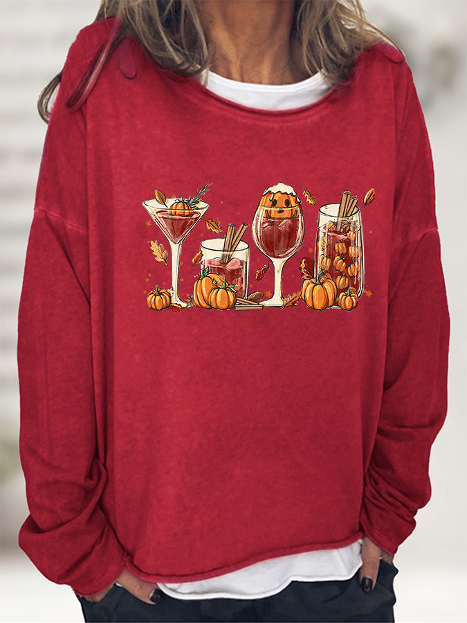 Pumpkin Wine Sweatshirt